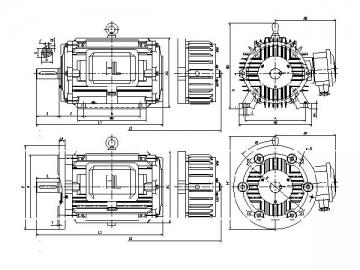 Improved Three-Phase Induction Motor (for Lifting)