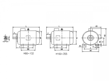 Three-Phase Induction Motor, YE2 Series