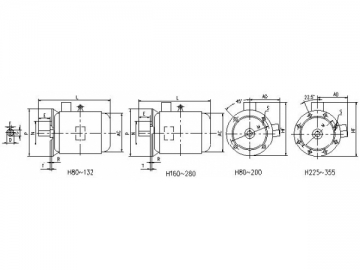 Three-Phase Induction Motor, YE2 Series