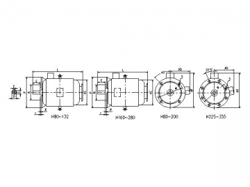 Three-Phase Induction Motor, YE2 Series