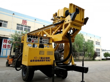 Trailer Mounted Hydraulic Core Drilling Rig XD-2/XD-3