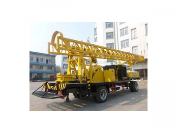 Trailer Mounted Water Well Drilling Rig