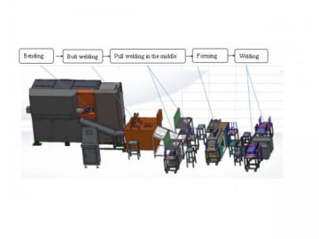 8-Shaped Rebar Molding Machine