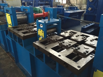 Flat Bar Straightening and Cutting Machine