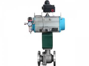 Actuated Ball Valve