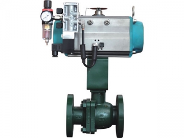 Actuated Ball Valve