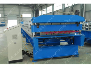 Double Layer Corrugated Sheet Roll Forming Machine