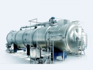 Vacuum Belt Continuous Dryer For Powder