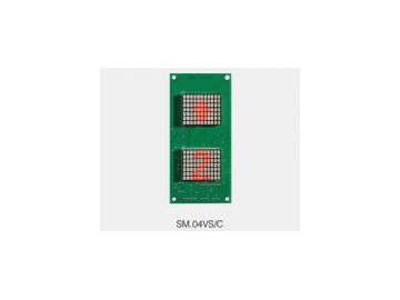 Serial Dot-matrix LED Elevator Calling / Indicator Board