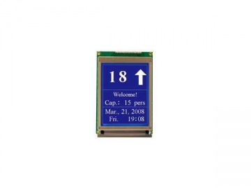 Serial High Resolution LCD Indicator Board