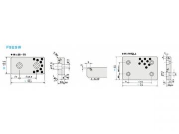 Self-Lubricating Wear Plate, FSESW