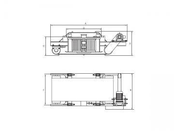 RCDK Self Cleaning Electromagnet Separator