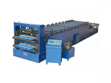 Double Layer Corrugated Sheet Roll Forming Machine