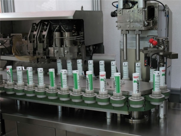 Toothpaste Tube Filling and Sealing Machine