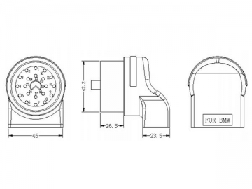 BMW 20-Pin Adapter