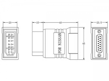 Nissan 14-Pin Adapter