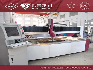 4-axis Water Jet Cutting Machine for Marble Granite Tile