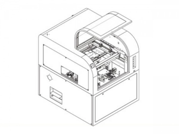Fully Automatic Solder Paste Screen Printer, GSD-PM400A