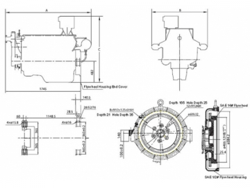 12V135 Series Diesel Engine for Generating Sets