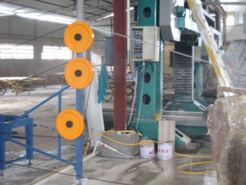 Wire Saw Machine for Stone Block Squaring