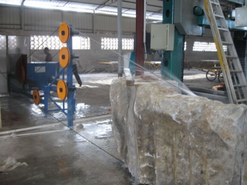 Wire Saw Machine for Stone Block Squaring