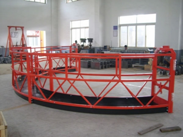Arc-shaped Suspended Platform