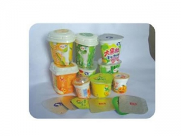 Horizontal Plastic Cup Filling and Sealing Machine
