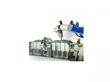 3D Robotic Fiber Laser CNC Cutting Machine