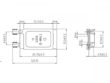 Thermal Protector, 17AM-D Series