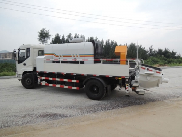 Truck Mounted Concrete Pump (with chassis)