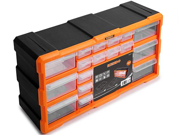 22 Drawer Cabinet | Plastic Tool Boxes | SAAME Tools | ETW International