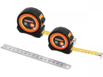 3 pc Tape Measure and Steel Ruler Set