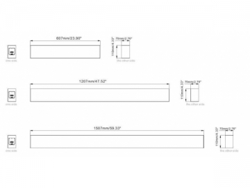 SL11070 LED Linear Light in Continuous Run