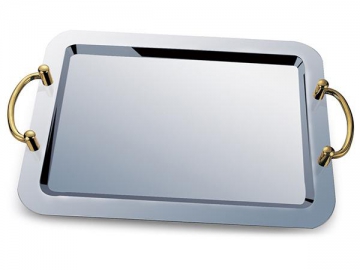 Mirror Finish Stainless Steel Serving Tray