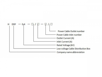 Low Voltage Cable Distribution Box