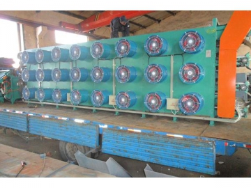 Chain Belt Multilayer Rubber Sheet Cooling Machine