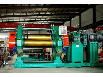 Two Roll Rubber Calendering Machine