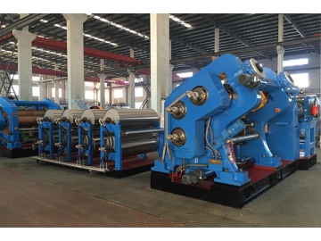 Three Roll Rubber Calendering Machine