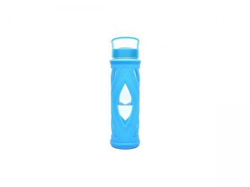 Loop Cap Glass Water Bottle