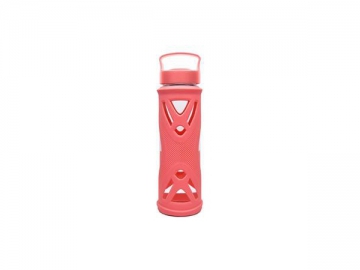 Loop Cap Glass Water Bottle