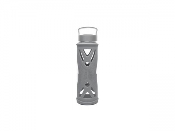 Loop Cap Glass Water Bottle