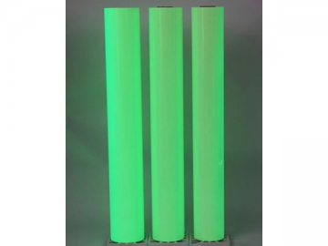 Photoluminescent Material Coating PVC Sheet Fluorescent Film (Flame Retardant)