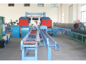 Pipe Conveying System for Cutting Band Saw Machine